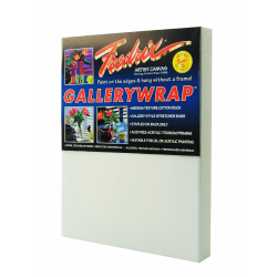 Fredrix Gallerywrap Stretched Canvases, 8" x 10" x 1", Pack Of 2