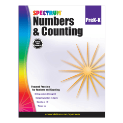 Spectrum Numbers And Counting, Grades Pre-K - K
