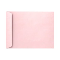 LUX Open-End 10" x 13" Envelopes, Peel & Press Closure, Candy Pink, Pack Of 250