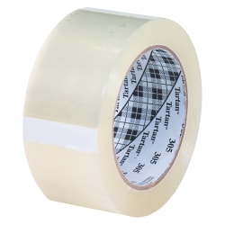 3M® 305 Carton Sealing Tape, 2" x 110 Yd., Clear, Case Of 36