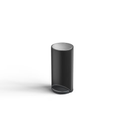 Joseph Joseph 30-Liter Step Pedal Trash Can, 28-1/4"H x 13-1/4"W x 13-7/16"D, Black