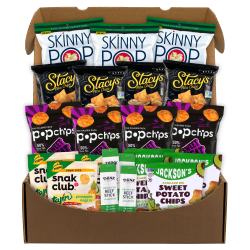 Snack Box Pros Sweet & Spicy Snack Box, Set Of 22 Snacks