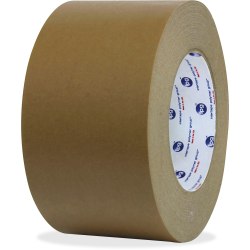ipg Medium Grade Flatback Tape - 60 yd Length x 3" Width - Synthetic Rubber Backing - 16 / Carton - Brown