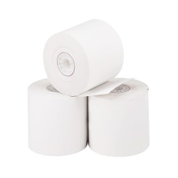 ICONEX 165' Thermal Receipt Paper Roll - 2 1/4" x 165 ft - White - 30 / Carton