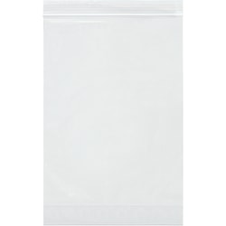 Partners Brand 2 Mil Gusseted Reclosable Poly Bags, 9" x 2" x 12", Clear, Case Of 1000