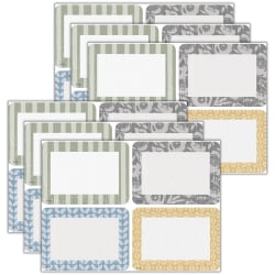 Teacher Created Resources Name Tags/Labels, Cottage, 36 Name Tags Per Pack, Set Of 6 Packs