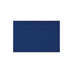 LUX Booklet 6" x 9" Envelopes, Peel & Press Closure, Navy, Pack Of 50