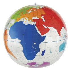 Learning Resources® Inflatable Labeling Globe, 27" x 27"