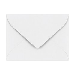 LUX Mini Envelopes, #17, Gummed Seal, Bright White, Pack Of 500