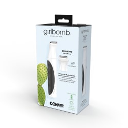Conair® Women's GIRLBOMB® Bikini Trim & Shave Set, 6-1/2’, Black/White