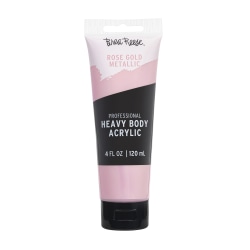 Brea Reese Professional Heavy-Body Acrylic Paint, 4 Oz, Rose Gold