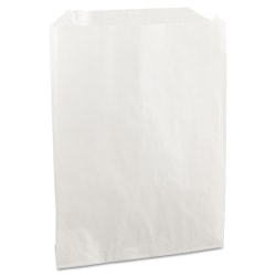 Bagcraft PB19 Grease-Resistant Sandwich/Pastry Bags, 7 1/4" x 6", White, Carton Of 2,000