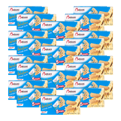 Balconi Wafers, Vanilla, 1.6 Oz, 5 Per Pack, Case Of 20 Packs