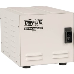 Tripp Lite 1800W Isolation Transformer Hopsital Medical with Surge 120V 6 Outlet 10ft Cord HG TAA GSA - Surge protector - 20 A - 1800 Watt - output connectors: 6