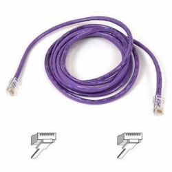 Belkin® A3L791-14-PUR-S Cat 5e Patch Cable, 14', Purple