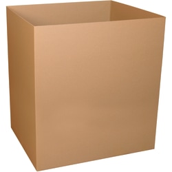 Office Depot® Brand Double-Wall Gaylord-Bottom Shipping Boxes, 48" x 40" x 48", Kraft, Pack Of 5 Boxes