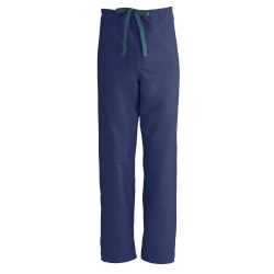 Medline ComfortEase™ Unisex Reversible Drawstring Pants, 5X, Midnight Blue