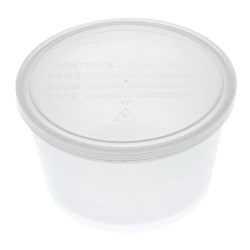 Medline Denture Containers, Clear, Pack Of 250