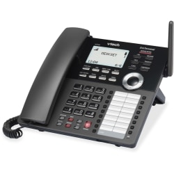 VTech ErisTerminal VSP608 IP Phone - Corded/Cordless - DECT - Desktop - VoIP - Caller ID - Speakerphone - SIP Protocol(s)