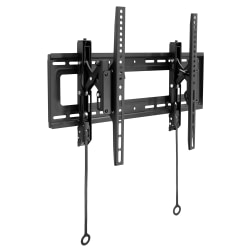 Mount-It! Advanced Tilt Premium TV Wall Mount For Screens 37 - 80", 8-13/16"H x 28"W x 3-3/4"D, Black