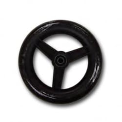 Medline Walker Caster Assembly, Rear, Black