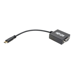 Tripp Lite Mini HDMI to VGA Adapter Converter fo Smartphone / Tablet / Ultrabook - Video converter - Mini-HDMI - VGA - black
