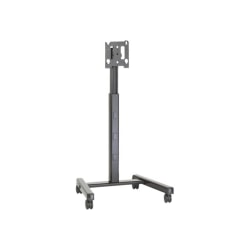 Chief Medium Mobile Flat Panel Mobile Cart - For Displays 32-65" - Black - Cart - for LCD display - black - screen size: 30"-55"