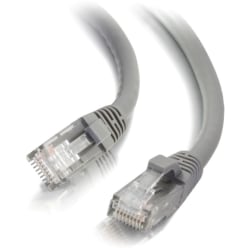 C2G 10ft Cat6 Snagless Unshielded UTP Ethernet Network Patch Cable (RJ45 M/M), Gray, Standard RJ45 Connectors, 5600pf/100m - Category 6  - 27133
