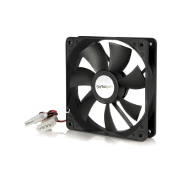 StarTech.com 120x25mm Dual Ball Bearing Computer Case Fan w/ LP4 Connector - System fan kit - 120 mm - Add additional chassis cooling with a 120mm ball bearing fan - pc fan - computer case fan - 120mm fan