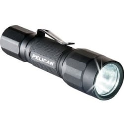 Pelican 2350 LED Flashlight - LED - 100 lm Lumen - 1 x AA - Anodized Aluminum - Black