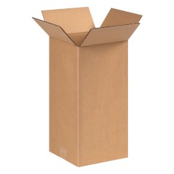 Office Depot® Brand Corrugated Cartons, 8" x 8" x 16", Kraft, Pack Of 25