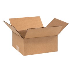 Partners Brand Corrugated Boxes, 9" x 8" x 4", Kraft, Pack Of 25