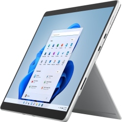 Microsoft Surface Pro 8 Tablet - 13" - Core i5 - 16 GB RAM - 256 GB SSD - Windows 10 - Platinum - 2880 x 1920 - PixelSense Display - LTE - 5 Megapixel Front Camera - 16 Hours Maximum Battery Run Time