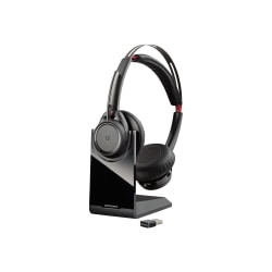 Poly Voyager Focus UC B825-M - Headset - on-ear - Bluetooth - wireless - active noise canceling