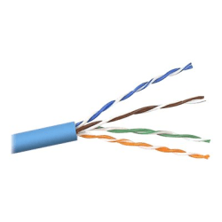 Belkin - Bulk cable - 500 ft - UTP - CAT 5e - stranded - blue