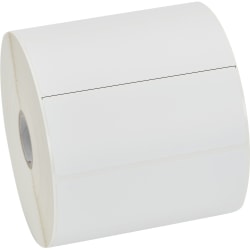 Zebra Z-Perform 2000D - 4"x 1 1/2" - Rectangle - Direct Thermal - White - Paper - 1620 / Roll - Perforated, Temperature Resistant - 6 / Carton