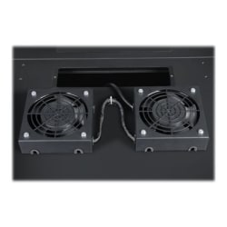 Tripp Lite Wallmount Rack Enclosure Cooling Roof Fan Kit 120V 5-15P - Rack fan kit - wall mountable - AC 120 V (pack of 2)