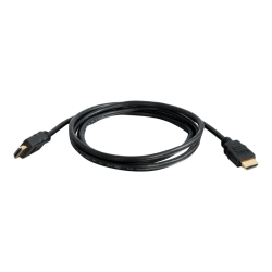 C2G Core Series 1.5ft High Speed HDMI Cable with Ethernet - 4K HDMI Cable - HDMI 2.0 - 4K 60Hz - HDMI for Audio/Video Device - 1.50 ft - 1 x HDMI Male Digital Audio/Video - 1 x HDMI Male Digital Audio/Video - Gold Plated Connector
