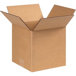 Partners Brand W5c Weather-Resistant Corrugated Boxes, 8" x 8" x 8", Kraft, Pack Of 25 Boxes