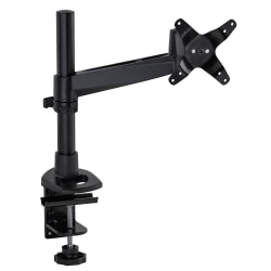 Mount-It MI-32116 Articulating Desk Mount, 11-13/16"H x 5"W x 3-1/2"D, Black