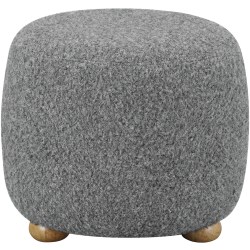 Lifestyle Solutions Gentry Ottoman, 19"H x 22"W x 22"D, Gray