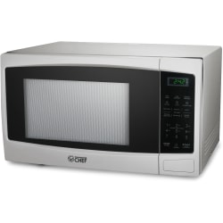 Commercial Chef 1.1 Cu. Ft. 1000W Countertop Microwave Oven, White