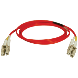 Tripp Lite 15M Duplex Multimode 62.5/125 Fiber Optic Patch Cable Red LC/LC 50' 50ft 15 Meter, N32015MRD