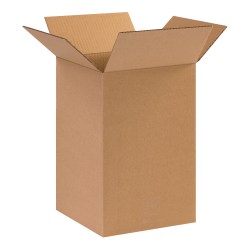 Partners Brand Corrugated Boxes, 10" x 10" x 15", Kraft, Pack Of 25