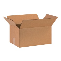 Partners Brand Corrugated Boxes, 16" x 10" x 8", Kraft, Pack Of 25