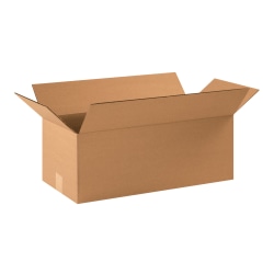 Office Depot® Brand Corrugated Cartons, 22" x 10" x 8", Kraft, Pack Of 20