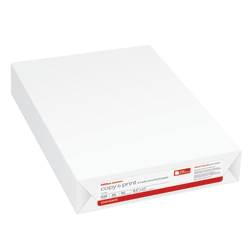 Office Depot® 3-Hole Punched Multi-Use Printer & Copy Paper, White, Letter (8.5" x 11"), 500 Sheets Per Ream, 20 Lb, 92 Brightness