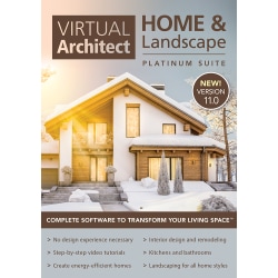 Nova Development Virtual Architect Home & Landscape Platinum Suite (Windows)