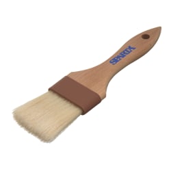 Sparta Boar-Bristle Brushes, 2"W, Brown, Pack Of 12
