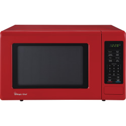 Magic Chef® 900-Watt Digital-Touch Countertop Microwave, 0.9 Cu. Ft., Red